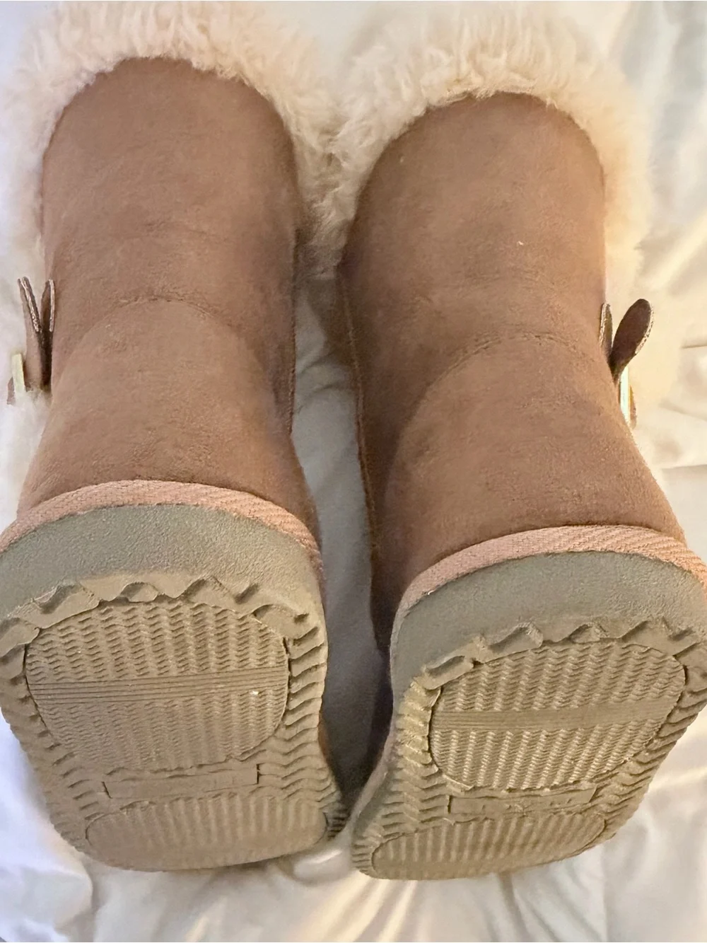 Kids Winter Faux-Fur Lined Boot - Brown